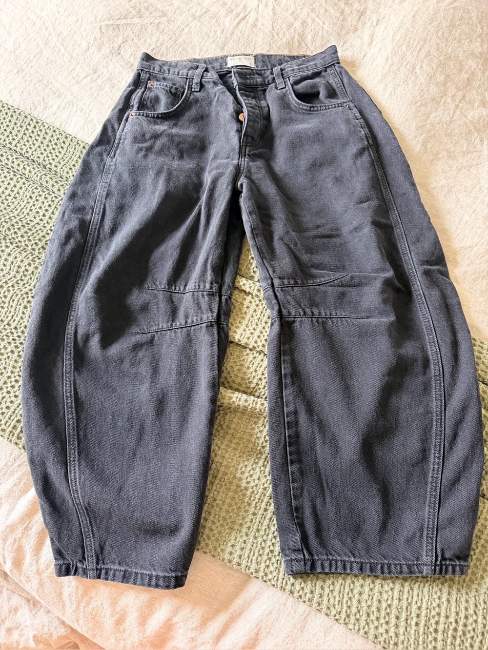 We The Free Good Luck Barrel Jeans